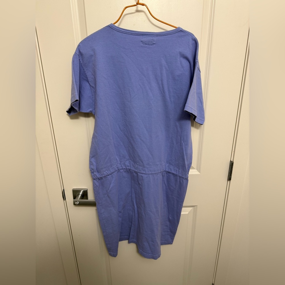 Catchin Rays Purple Palm Tree Graphic Cotton Dress in size Medium - Picture 6 of 6